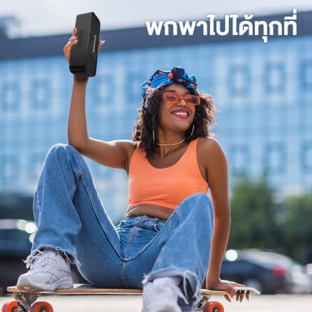 ลำโพงบลูทูธ TRONSMART T2 MINI (2023) 10W - สีดำ_9